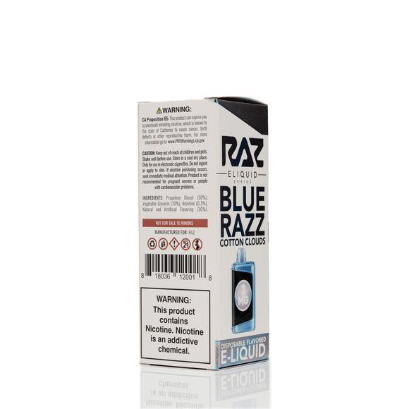 RAZ - Blue Razz Cotton Clouds - 100ml