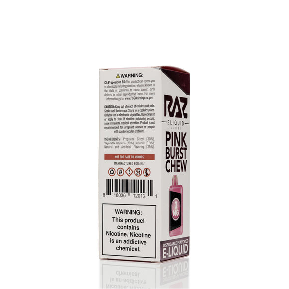 RAZ - Pink Burst Chew - 100ml