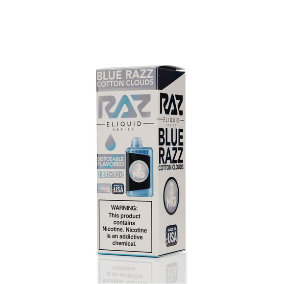 RAZ - Blue Razz Cotton Clouds - 100ml