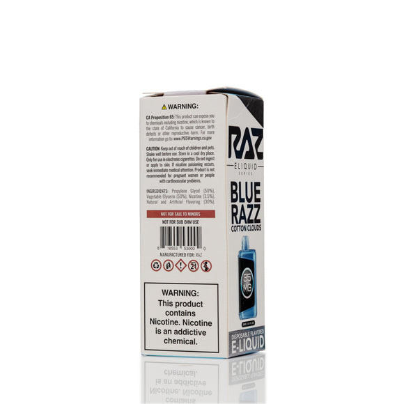 RAZ Salt - Blue Razz Cotton Clouds - 30ml