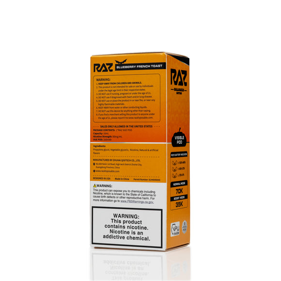 RAZ VUE 70K Disposable Pod Halloween Edition