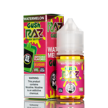 Pod Juice X RAZ Salt Nic - Watermelon Gush - 30mL
