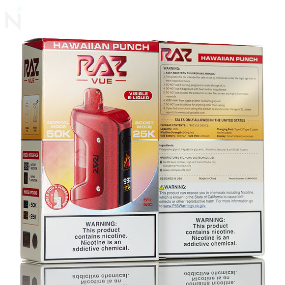 RAZ Vue 50K 50000 Puffs Disposable Kit