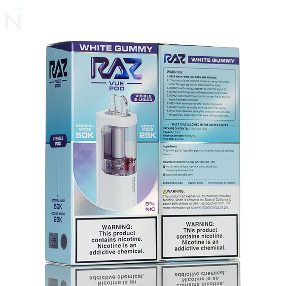 RAZ Vue 50K 50000 Puffs Disposable Pod