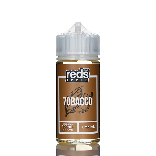 7 Daze Reds Apple - No Nicotine Vape Juice - 100ml