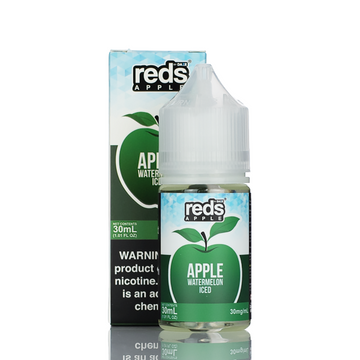 7 Daze Salt Series - Reds Apple Watermelon Iced- 30ml