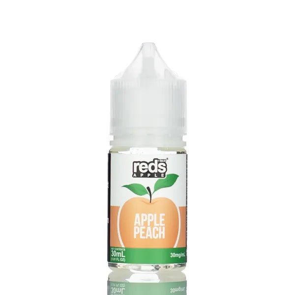 7 Daze TFN Salt Series - Reds Apple eJuice - Peach - 30ml