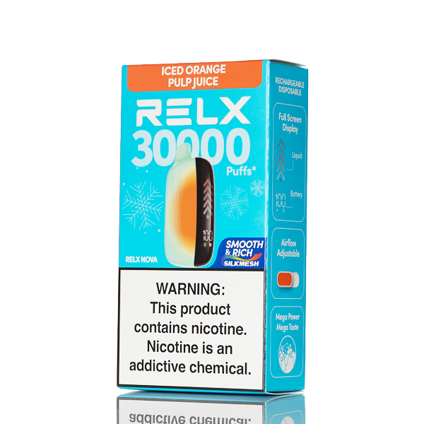 Relx Nova 30K 30000 Puffs Disposable Vape - 3% Nic | $16.99 Relx Nova 30K 30000 Puffs Disposable Vape - 3% Nic | $16.99