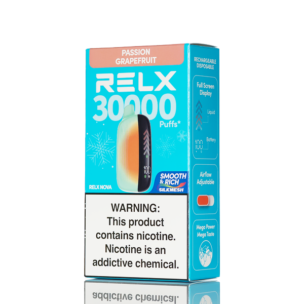 Relx Nova 30K 30000 Puffs Disposable Vape - 3% Nic | $16.99 Relx Nova 30K 30000 Puffs Disposable Vape - 3% Nic | $16.99