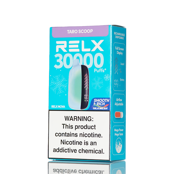 Relx Nova 30K 30000 Puffs Disposable Vape - 3% Nic | $16.99
