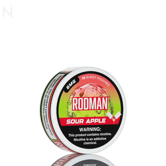 Rodman Sour Burst Nicotine Pouches - 15ct