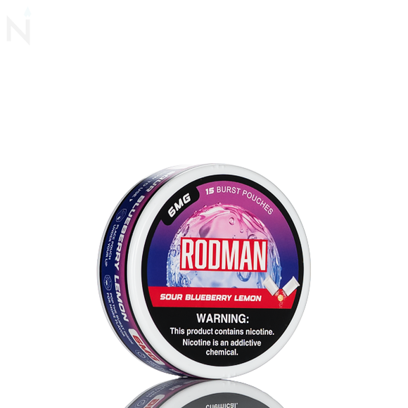 Rodman Sour Burst Nicotine Pouches - 15ct