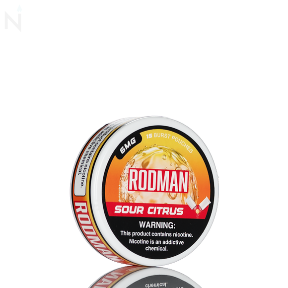 Rodman Sour Burst Nicotine Pouches - 15ct