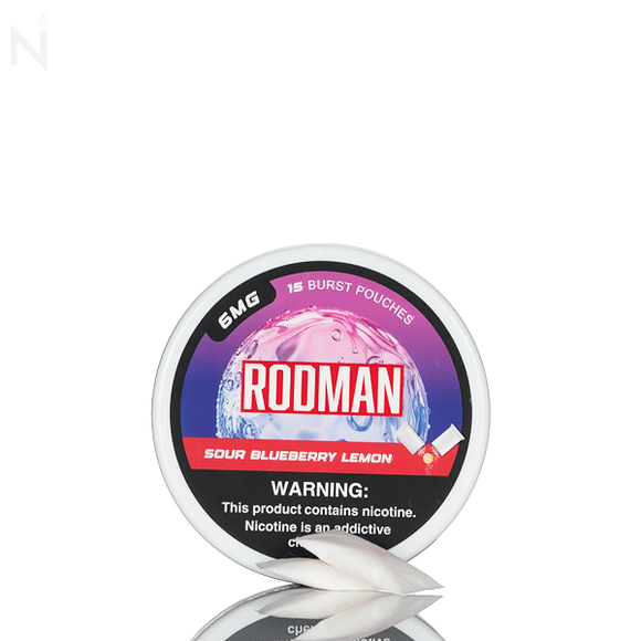 Rodman Sour Burst Nicotine Pouches - 15ct