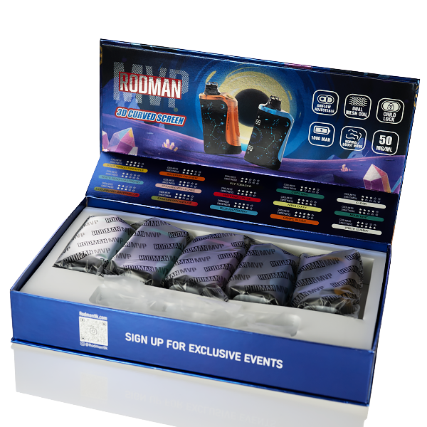 RODMAN MVP 65K 65000 Puff Disposable 5 Pack Gift Box