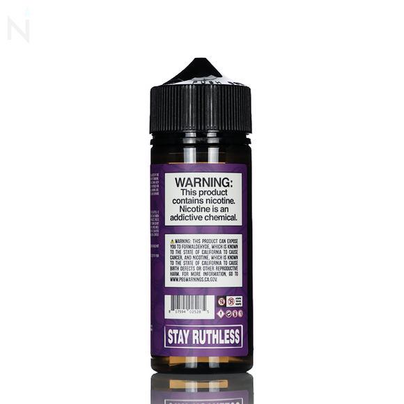 Ruthless Original E-Liquid - Grape Drank On Ice - 120mL