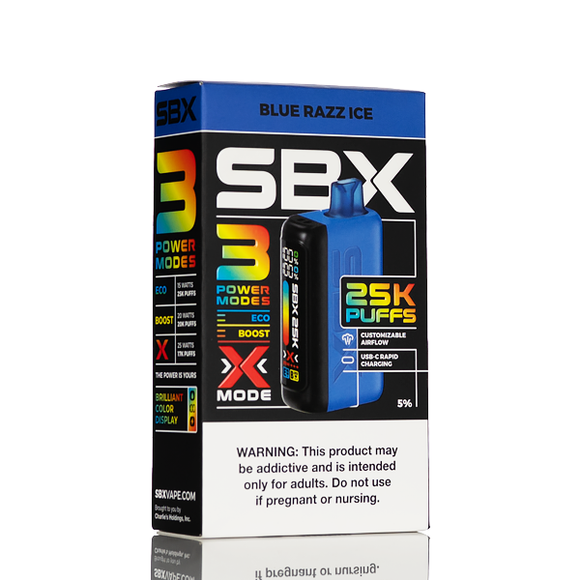 SBX 25K 25000 Puffs Disposable Vape - 20mL