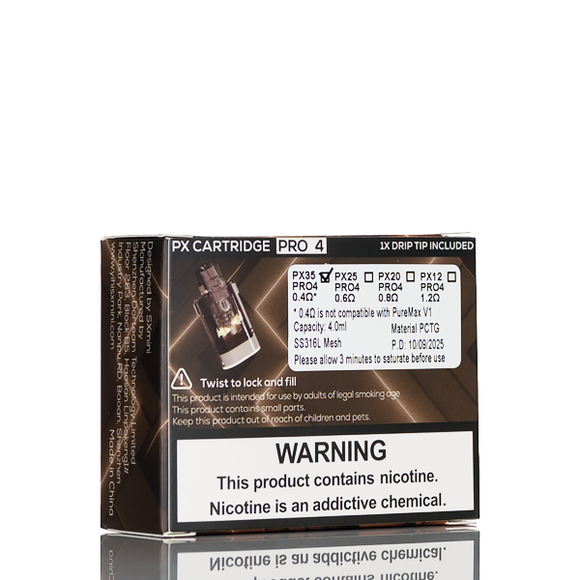 SXmini Puremax PX Pro 4 Replacement Pods