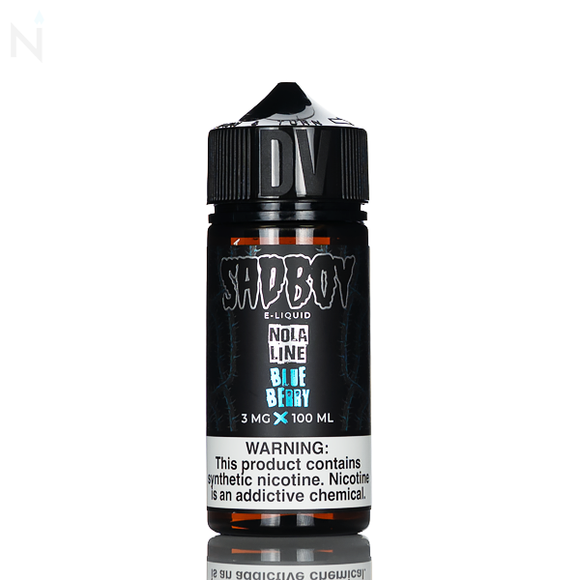 Sadboy E-Liquid - Nola Series - Blueberry  - 100mL