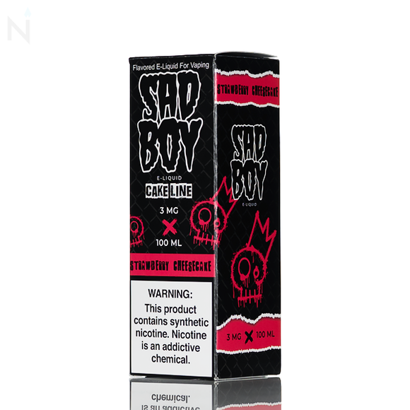 Sadboy E-Liquid - Strawberry Cheesecake - 100ml