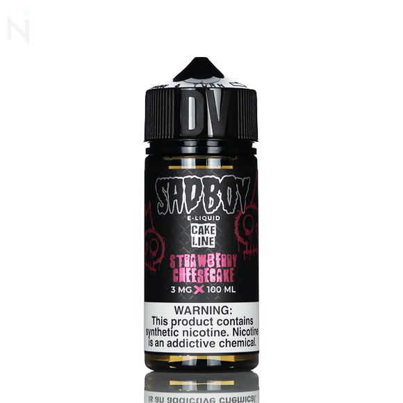 Sadboy E-Liquid - Strawberry Cheesecake - 100ml