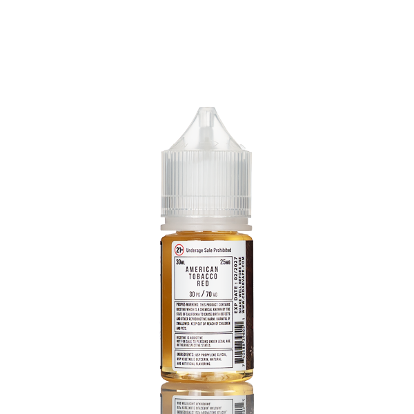 Cedar Vape Salt Nic - American Tobacco Red - 30mL | Salt Nic E-Liquids Cedar Vape Salt Nic - American Tobacco Red - 30mL | Salt Nic E-Liquids