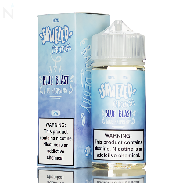 Blue Raspberry Slushie Vape Juice OG Tropical Blue by Keep It 100 Skwezed -  Blue Blast Ice - 100mL | Only .99