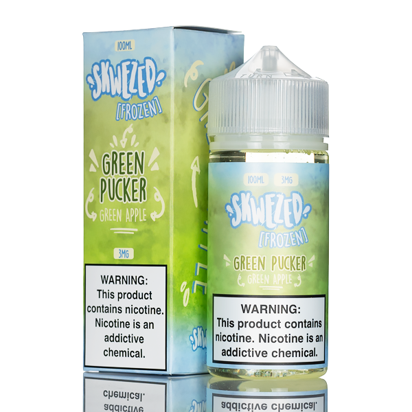 apple ice vape juice Skwezed - Green Ice - 100ml Choose Flavor:Blanco Grapefruit 5000 Puff Vape the SMOK NOVO Replacement