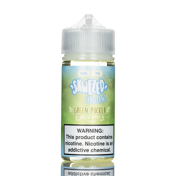 Skwezed Ice - Green Apple Ice (Green Pucker Ice) - 100ml
