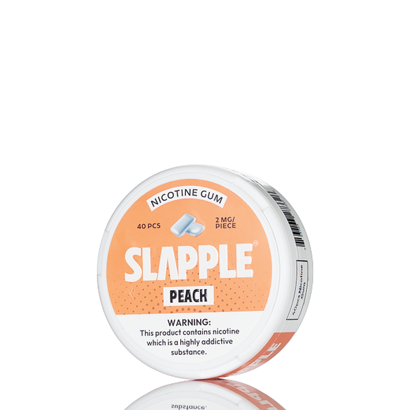 Slapple Nicotine Gum Peach