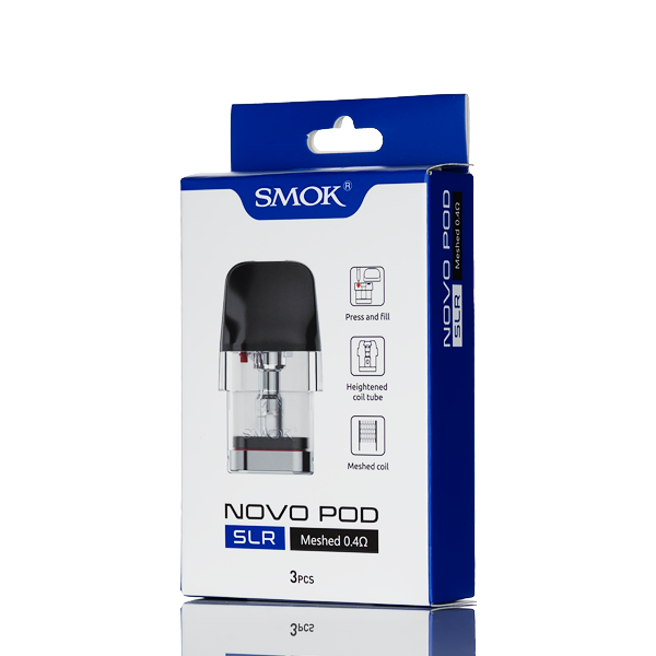 SMOK Novo SLR Replacement Pods | Mesh Coil Pod SMOK Novo SLR Replacement Pods | Mesh Coil Pod
