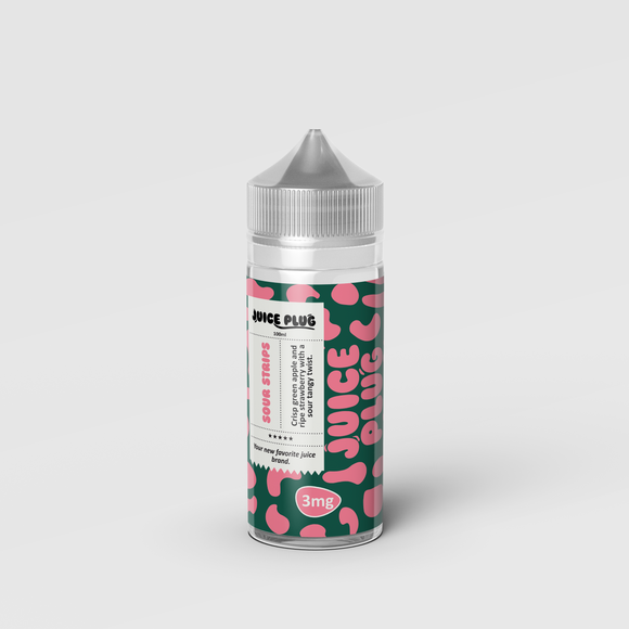 Juice Plug E-Liquid - Sour Strips - 100ml