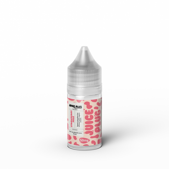 Juice Plug Salt Side Piece 30ml Strawberry Milk sweet strawberries infused with cream salt nicotine vape juice 50/50 25mg 50mg USA