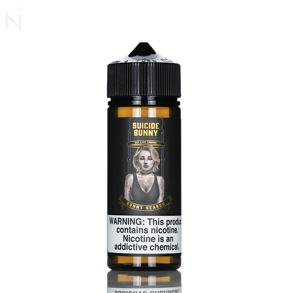 Suicide Bunny E-Liquid - Bunny Season (Key Lime Cookie) - 120ml
