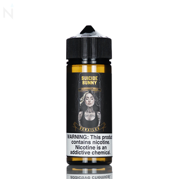 Suicide Bunny E-Liquid - Derailed - 120ml (Snickerdoodle Cookie)