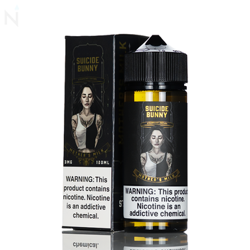 Suicide Bunny E-Liquid - Mothers Milk (Strawberry Custard) - 120ml