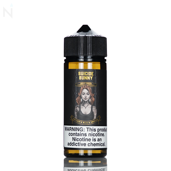 Suicide Bunny E-Liquid - Mother's Milk and Cookies (Sugar Cookie) - 120ml