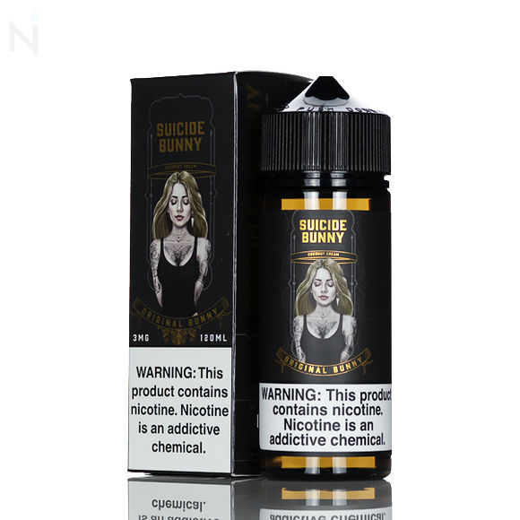 Suicide Bunny E-Liquid - The OB (Coconut Cream) - 120ml