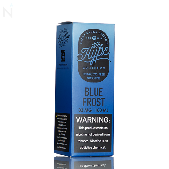 The HYPE by Propaganda E-Liquid - Blue Frost - 100ml