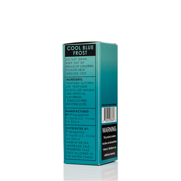 The HYPE by Propaganda E-Liquid - Cool Blue Frost - 100ml