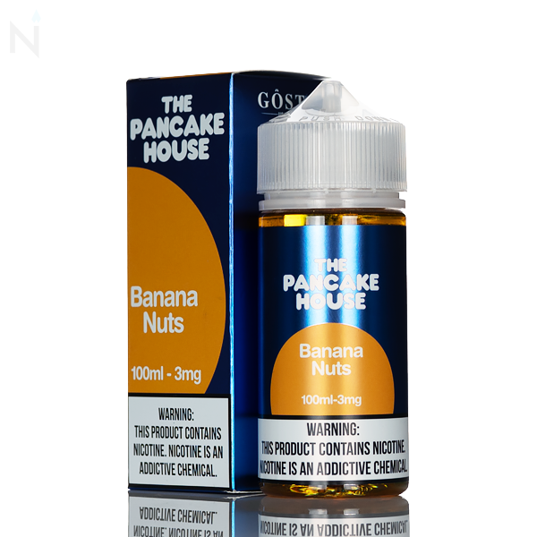 banana nut bread vape juice Pancake House E-Liquid - Banana Nuts - 100ml