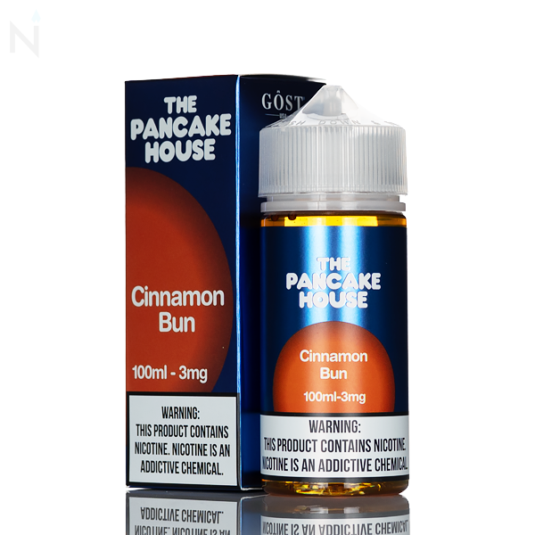 Pancake House E-Liquid - Cinnamon Bun - 100ml | Only $10.99