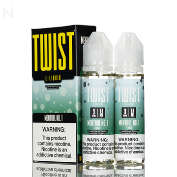 Twist E-Liquid - Menthol No. 1 - 60mL x 2