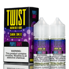 TWST Salt E Liquid - Purple Grape - 60ml