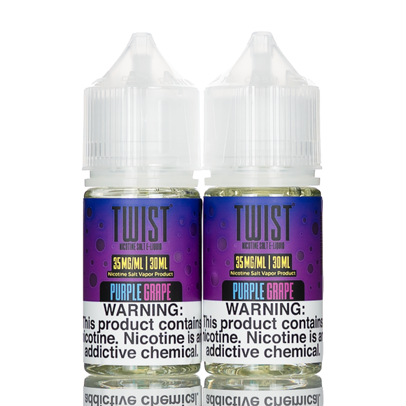 TWST Salt E Liquid - Purple Grape - 60ml