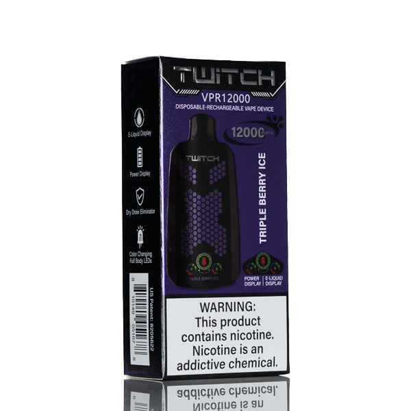 Twitch VPR12000 12K Puffs Disposable Vape - 18mL