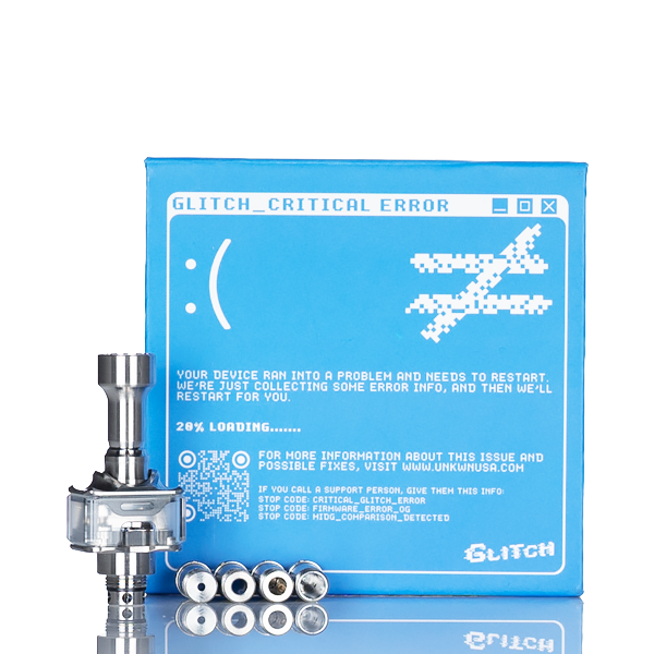 UNKWN Glitch Boro RBA | Rebuildable Boro Atomizer
