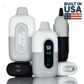 Fifty Bar V2 Silver Series 20mg Disposable Vape