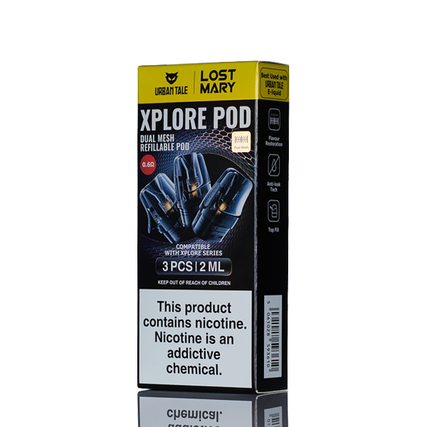 Urban Tale x Lost Mary Xplore Replacement Pods - Pack of 3