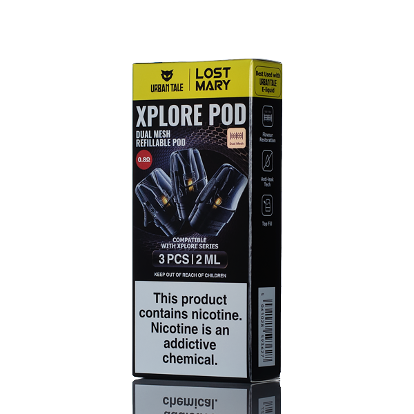 Urban Tale x Lost Mary Xplore Replacement Pods - Pack of 3